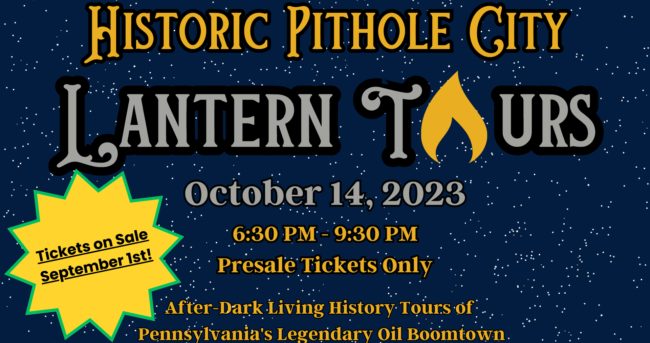 Pithole 2023 Lantern Tours facebook ad 1